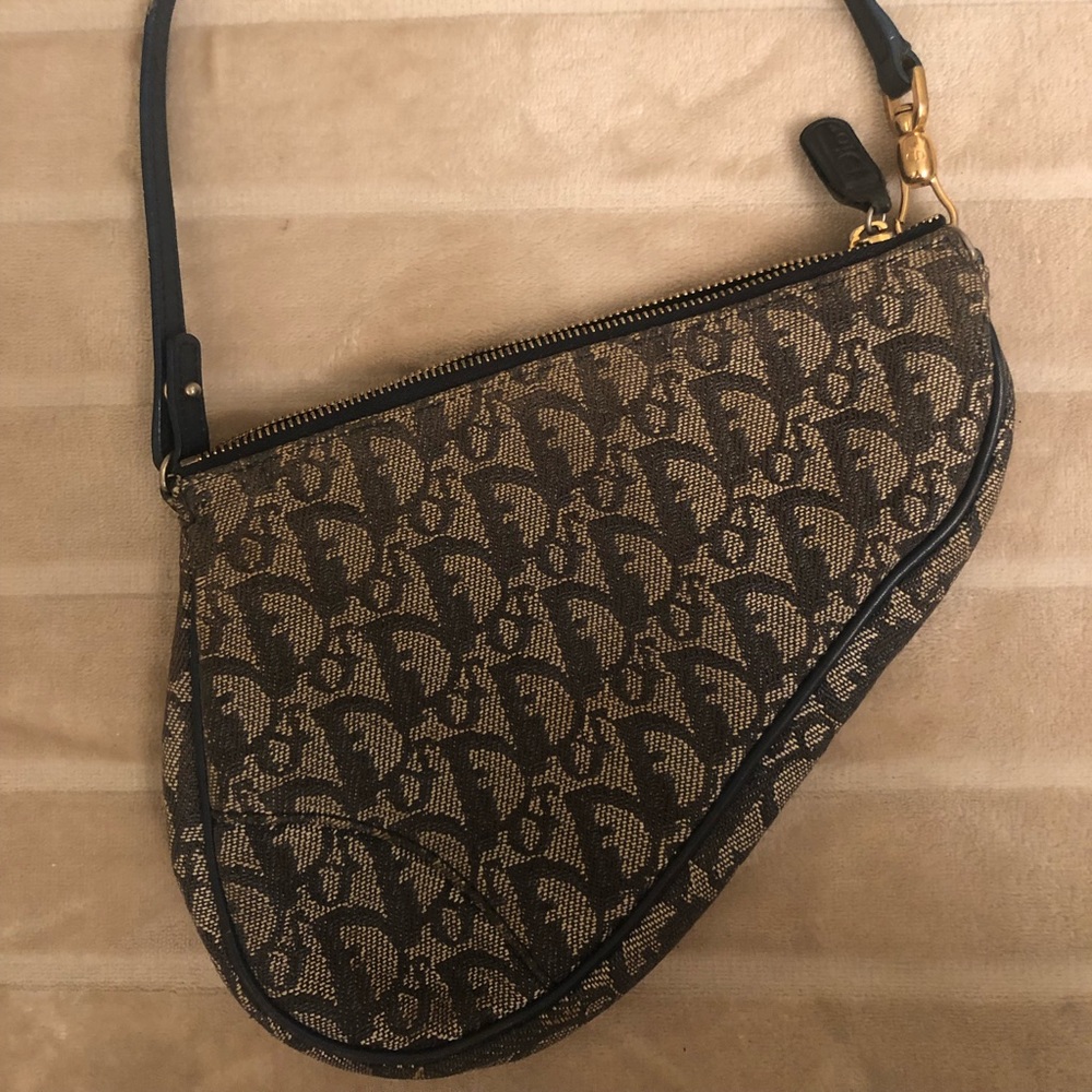 Christian Dior vintage Saddle Bag